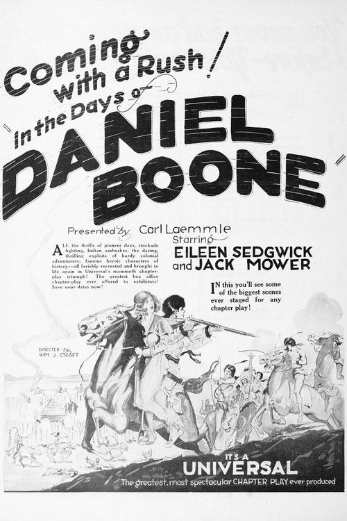 In the Days of Daniel Boone (1923) poster