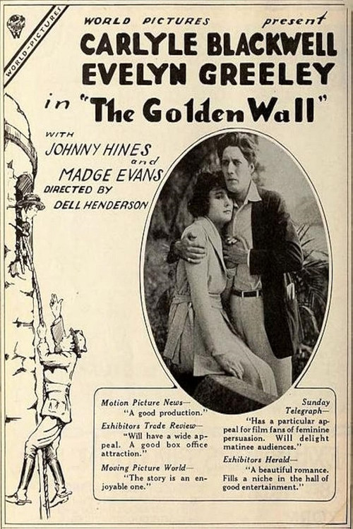 The Golden Wall (1918) poster