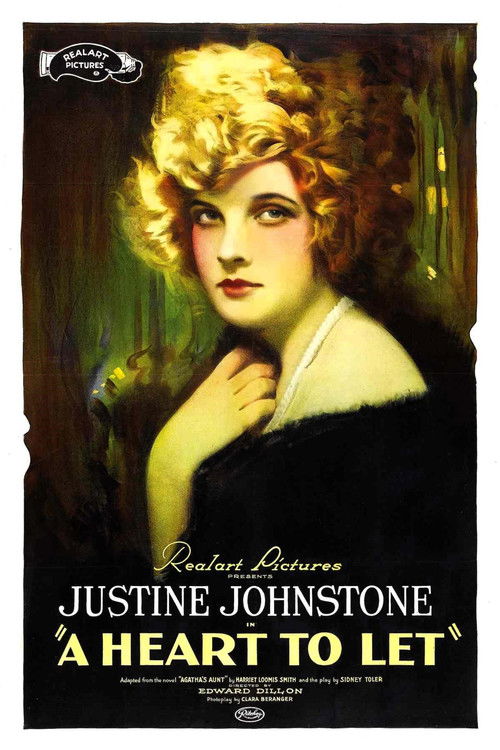A Heart to Let (1921) poster