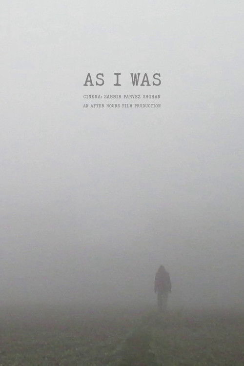 As I Was (2023) poster