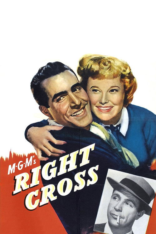 Right Cross (1950) poster