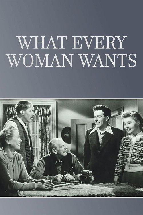 What Every Woman Wants (1954) poster