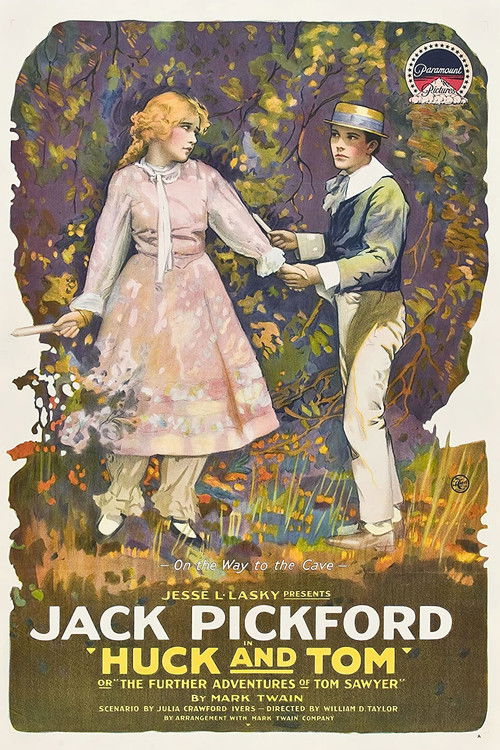 Huck and Tom (1918) poster