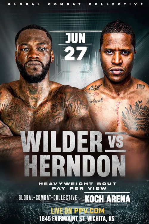 Deontay Wilder vs. Tyrrell Herndon (2025) poster