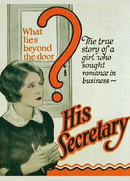 His Secretary (1925) poster