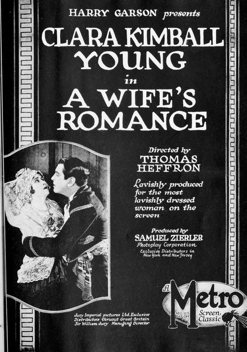 A Wife's Romance (1923) poster