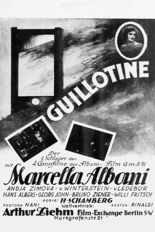 Guillotine (1925) poster
