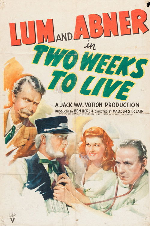 Two Weeks to Live (1943) poster