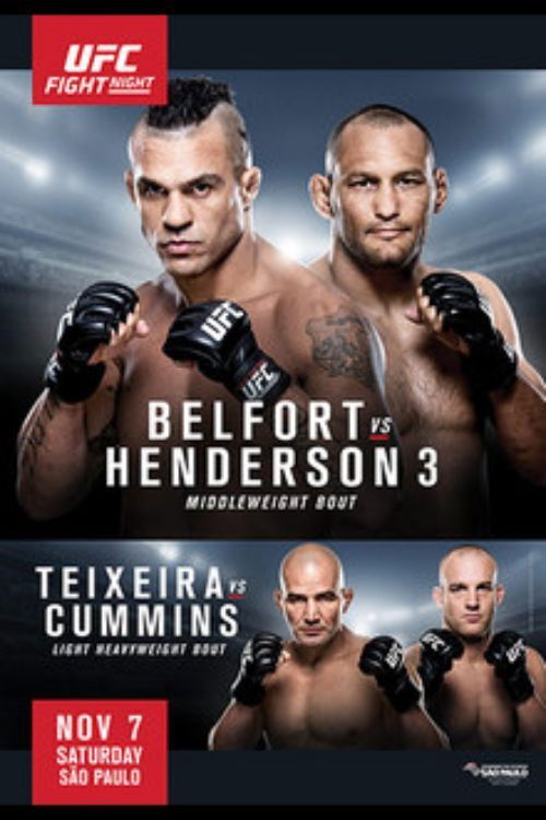 UFC Fight Night 77: Belfort vs. Henderson 3 (2015) poster