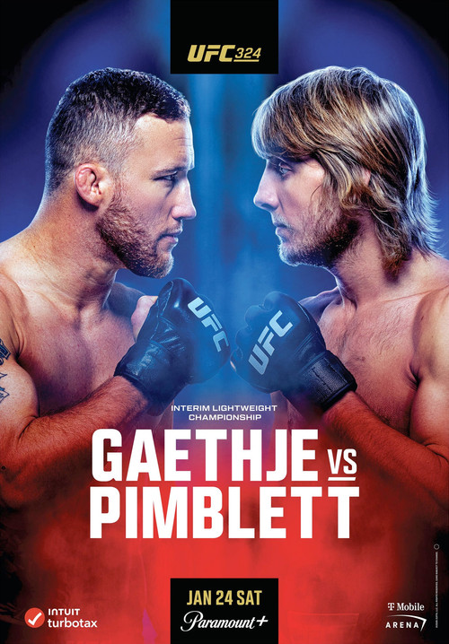 UFC 324: Gaethje vs. Pimblett (2026) poster