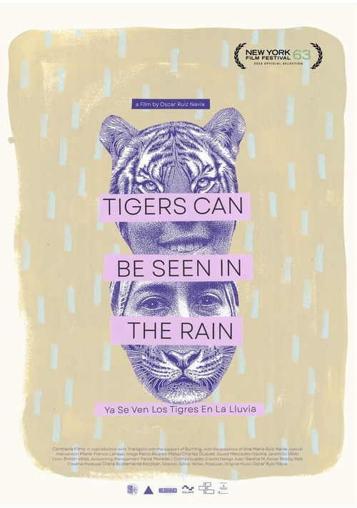 Ya se Ven Los tigres en la lluvia (2025) poster