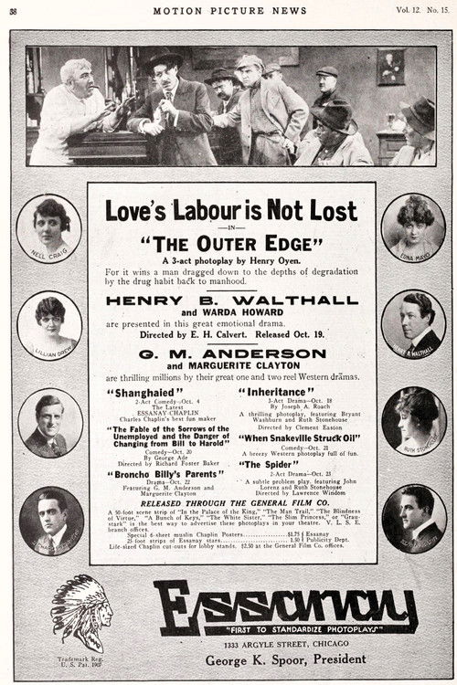 The Outer Edge (1915) poster
