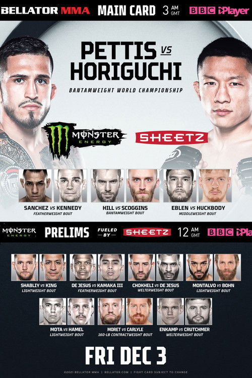 Bellator 272: Pettis vs. Horiguchi (2021) poster