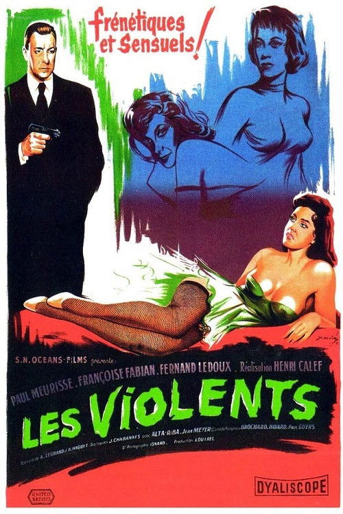 Les Violents (1958) poster