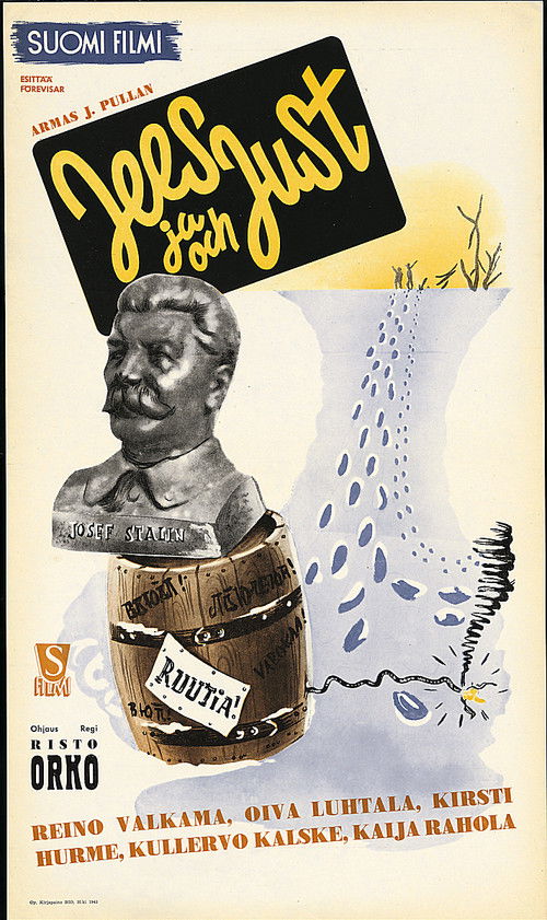 Jees ja just (1943) poster