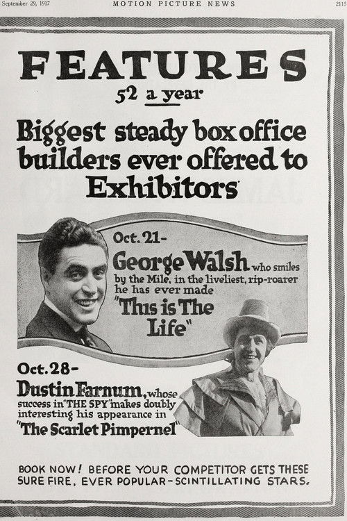 This Is the Life (1917) poster