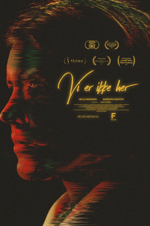 Vi er ikke her (2021) poster