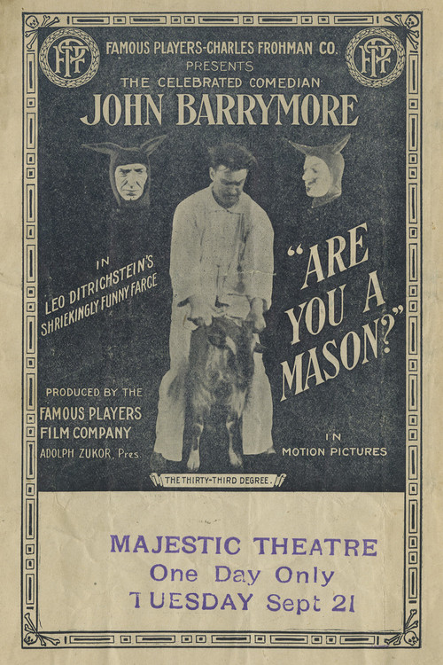 Are You a Mason? (1915) poster