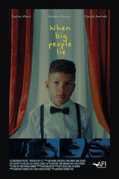 When Big People Lie (2024) poster