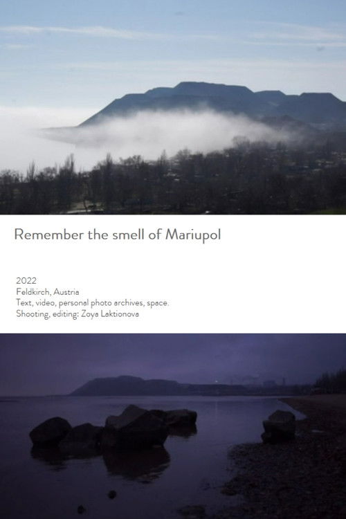 Remember the Smell of Mariupol (2022) poster