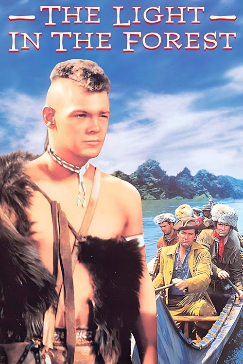 The Light in the Forest (1958) poster