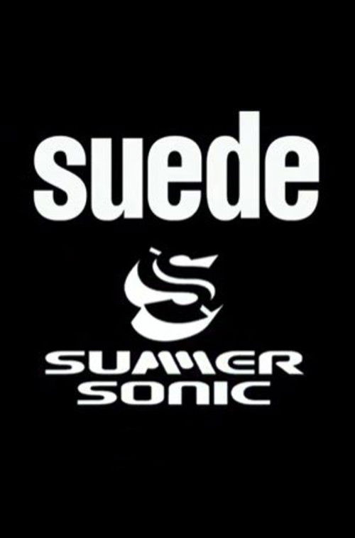Suede - Live at Summersonic Festival, Japan (2016) poster