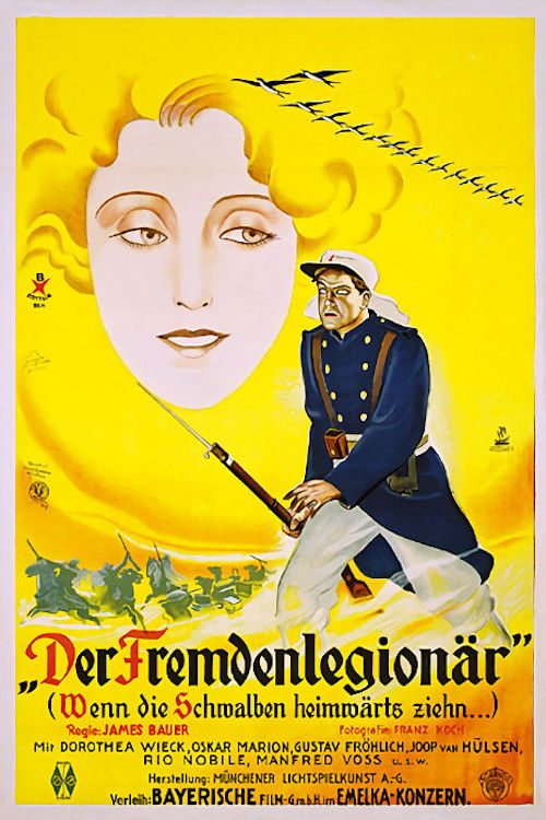Der Fremdenlegionär (1928) poster