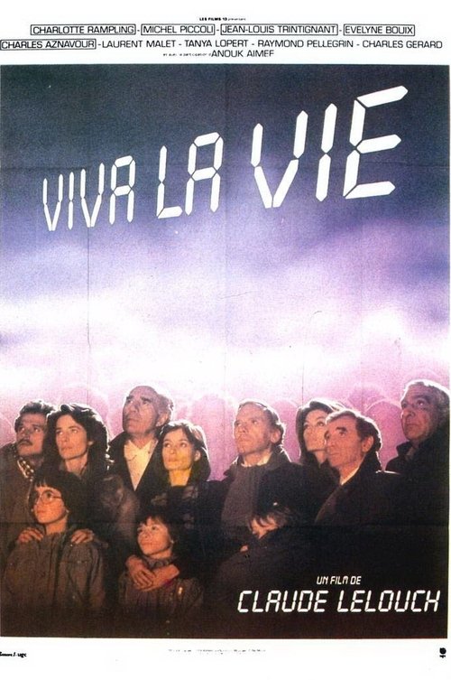 Viva la vie (1984) poster
