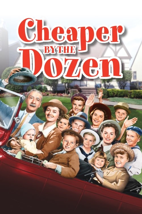 Cheaper by the Dozen (1950) poster