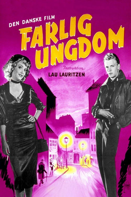 Farlig ungdom (1953) poster