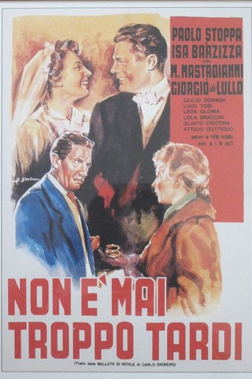 Non è mai troppo tardi (1953) poster