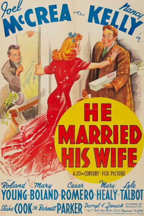 He Married His Wife (1940) poster