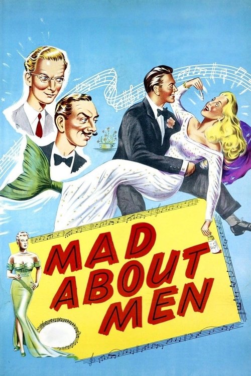 Mad About Men (1954) poster