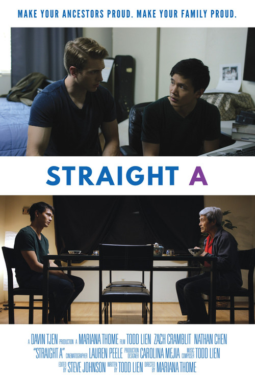 Straight A (2016) poster