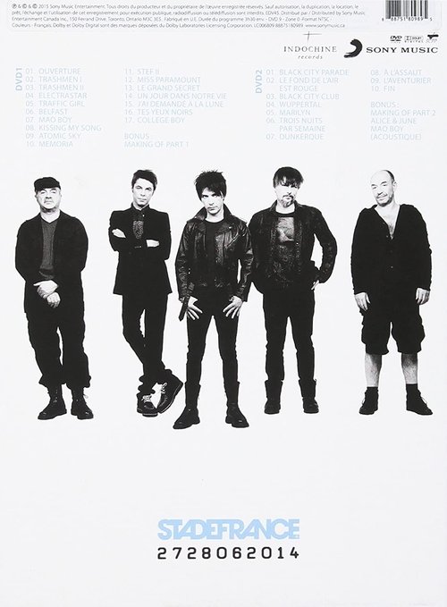 Indochine - Black City Concert - Stade de France 2014 (2014) poster