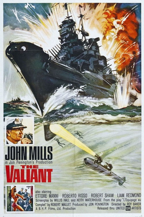 The Valiant (1962) poster