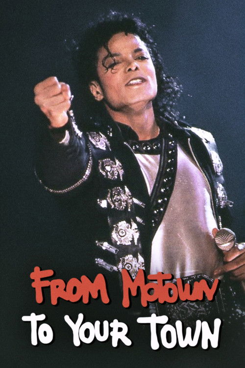 Michael Jackson: From Motown To Your Town (1988) poster