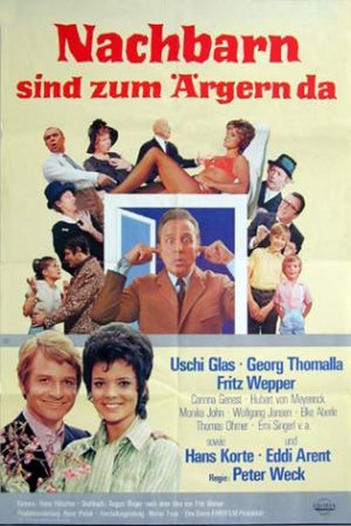 Nachbarn sind zum Ärgern da (1970) poster