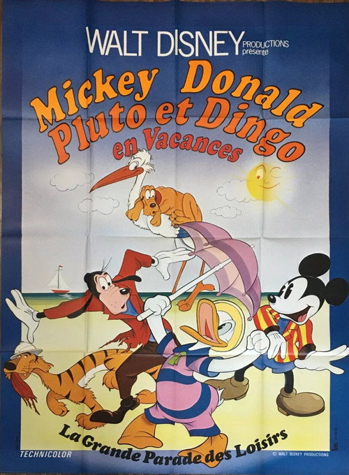 Mickey, Donald, Pluto et Dingo en vacances (1974) poster