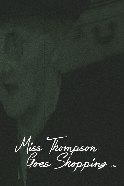 Miss Thompson Goes Shopping (1958) poster