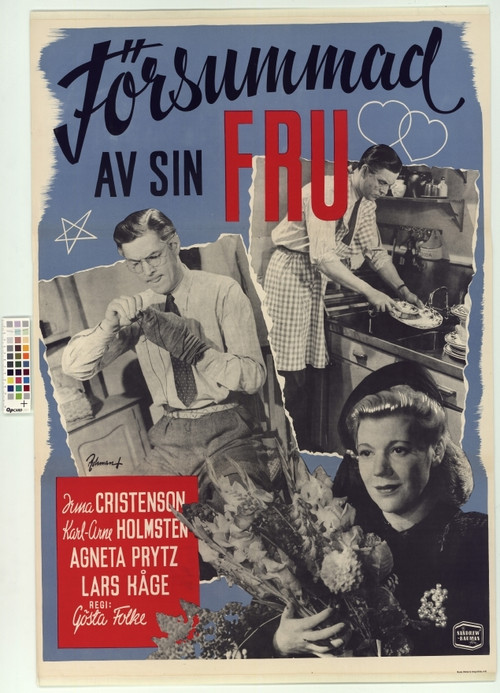Försummad av sin fru (1947) poster