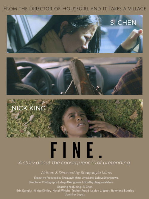 FINE. (2020) poster