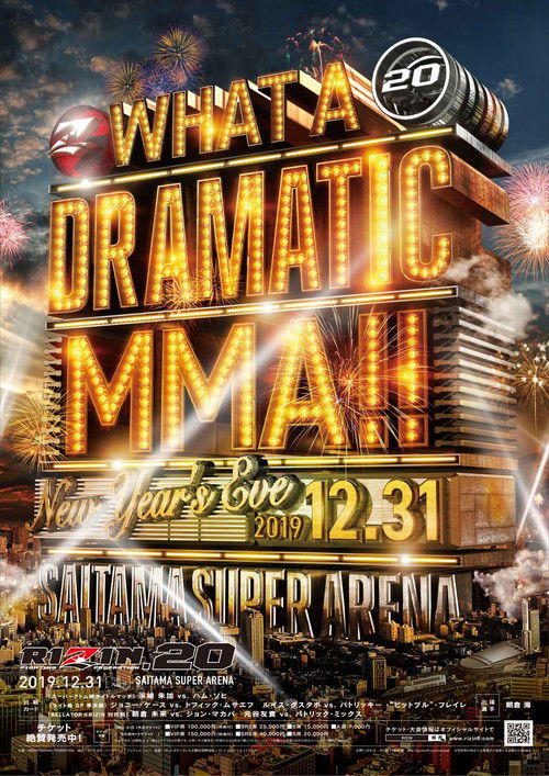 RIZIN 20 (2019) poster