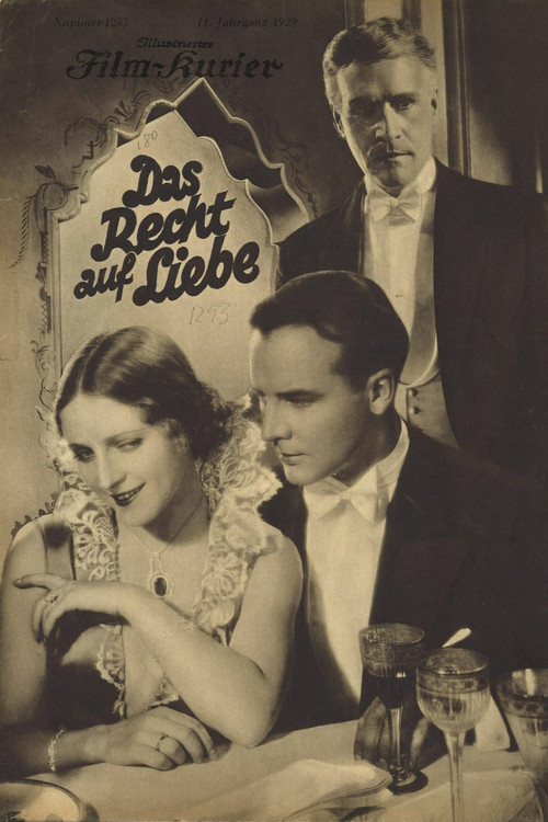 Das Recht auf Liebe (1930) poster