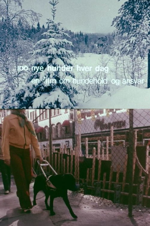 Oslofilm: Hundre nye hunder hver dag (1974) poster