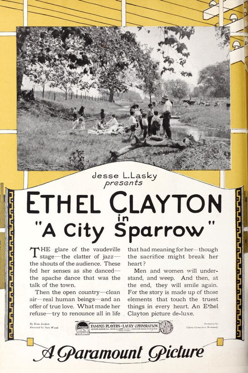 A City Sparrow (1920) poster