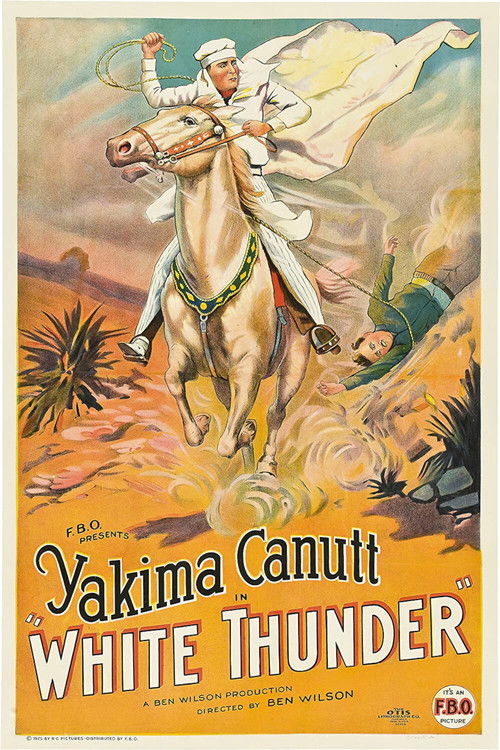 White Thunder (1925) poster