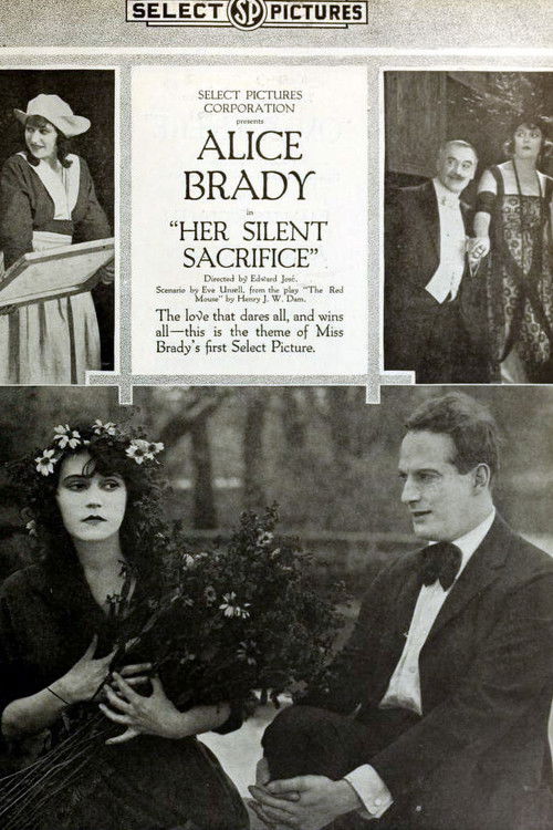 Her Silent Sacrifice (1917) poster