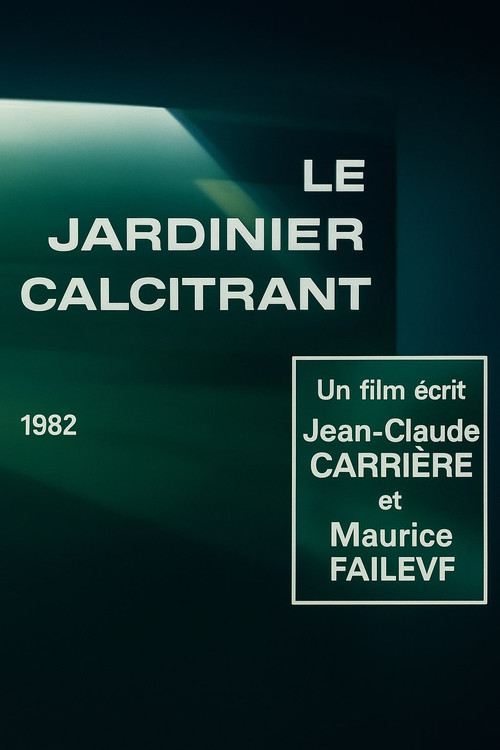 Le jardinier récalcitrant (1983) poster