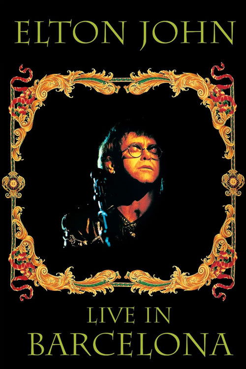 Elton John - Live In Barcelona (1992) poster